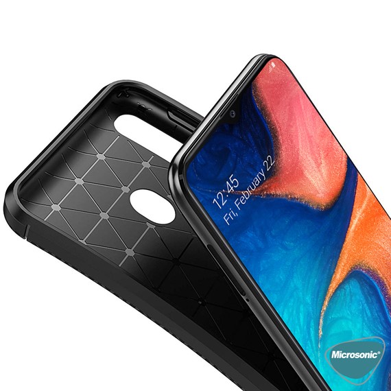 Microsonic Samsung Galaxy M10s Kılıf Legion Series Siyah 4