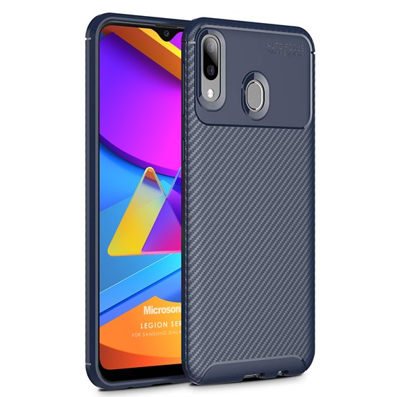 Microsonic Samsung Galaxy M10s Kılıf Legion Series Lacivert 1