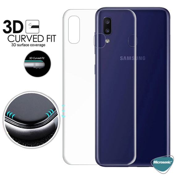 Microsonic Samsung Galaxy M10s Ön Arka Kavisler Dahil Tam Ekran Kaplayıcı Film 2