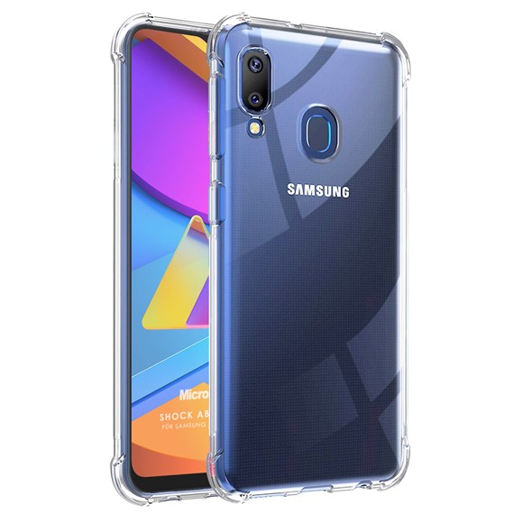 Microsonic Shock Absorbing Kılıf Samsung Galaxy M10s Şeffaf 1