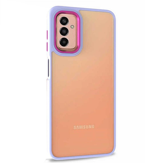 Microsonic Samsung Galaxy M13 Kılıf Bright Planet Lila 2