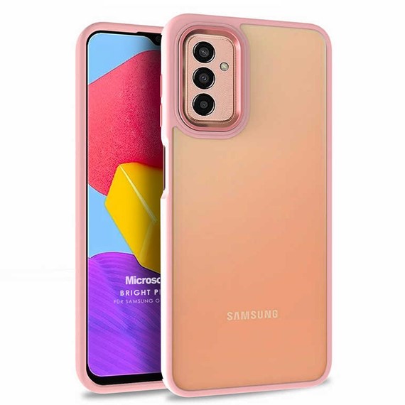 Microsonic Samsung Galaxy M13 Kılıf Bright Planet Rose Gold 1