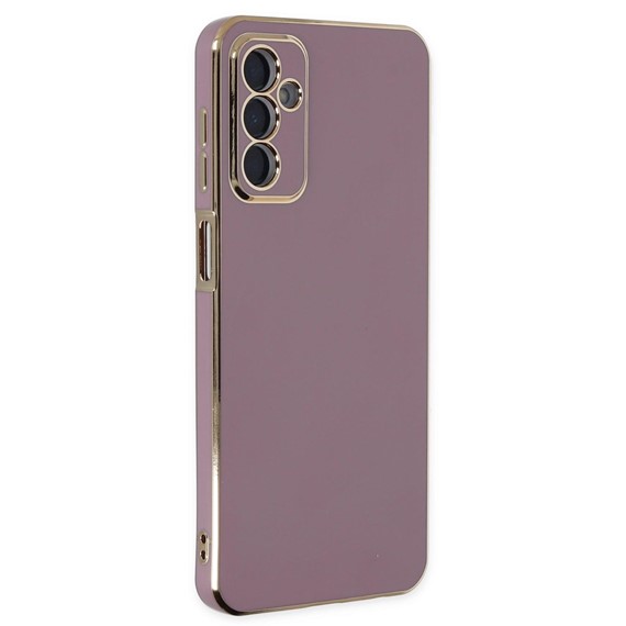 Microsonic Samsung Galaxy M13 Kılıf Olive Plated Lila 1