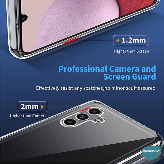 Microsonic Samsung Galaxy S25 Plus Kılıf Transparent Soft Şeffaf 4