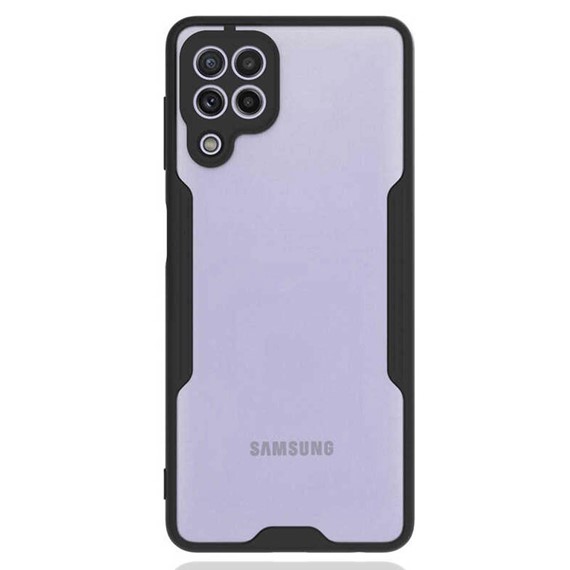 Microsonic Samsung Galaxy M22 Kılıf Paradise Glow Siyah 2
