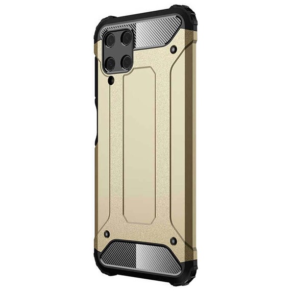 Microsonic Samsung Galaxy M22 Kılıf Rugged Armor Gold 2