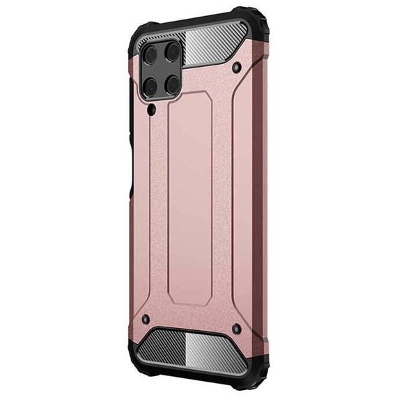 Microsonic Samsung Galaxy M22 Kılıf Rugged Armor Rose Gold 2