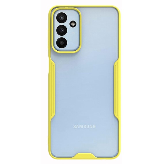 Microsonic Samsung Galaxy M23 Kılıf Paradise Glow Sarı 2