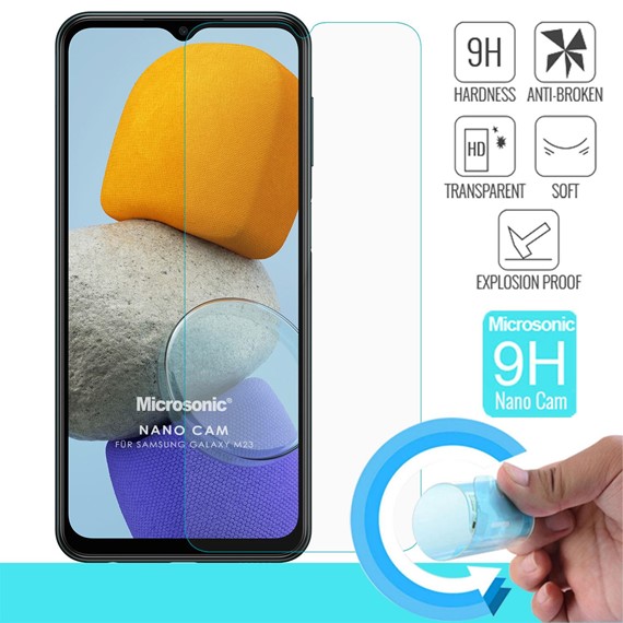 Microsonic Samsung Galaxy M23 Nano Glass Cam Ekran Koruyucu 1