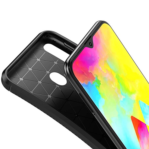 Microsonic Samsung Galaxy M30 Kılıf Legion Series Siyah 4