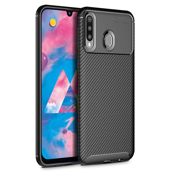 Microsonic Samsung Galaxy M30 Kılıf Legion Series Siyah 1