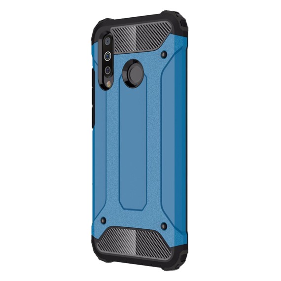 Microsonic Samsung Galaxy M30 Kılıf Rugged Armor Mavi 2