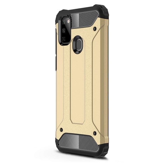 Microsonic Samsung Galaxy M30s Kılıf Rugged Armor Gold 2