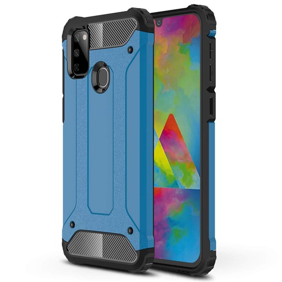 Microsonic Samsung Galaxy M30s Kılıf Rugged Armor Mavi 1