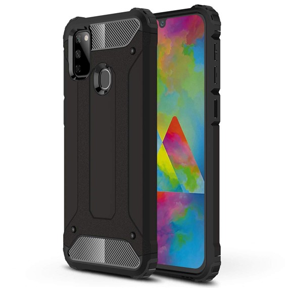 Microsonic Samsung Galaxy M30s Kılıf Rugged Armor Siyah 1