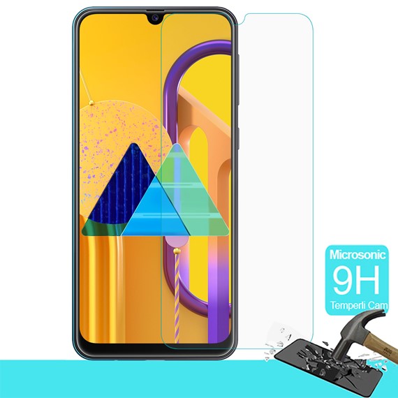 Microsonic Samsung Galaxy M30s Temperli Cam Ekran Koruyucu 1