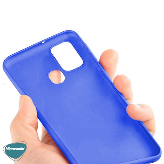 Microsonic Matte Silicone Samsung Galaxy M31 Kılıf Kırmızı 4