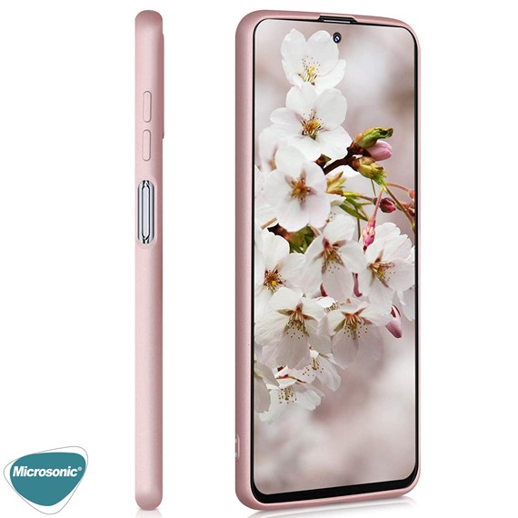 Microsonic Matte Silicone Samsung Galaxy M31s Kılıf Siyah 4