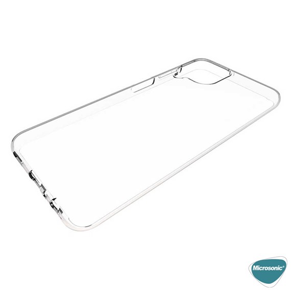 Microsonic Samsung Galaxy M33 Kılıf Transparent Soft Şeffaf 3