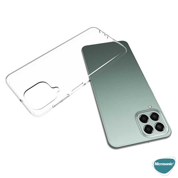 Microsonic Samsung Galaxy M33 Kılıf Transparent Soft Şeffaf 4