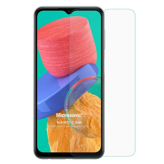 Microsonic Samsung Galaxy M33 Nano Glass Cam Ekran Koruyucu 2