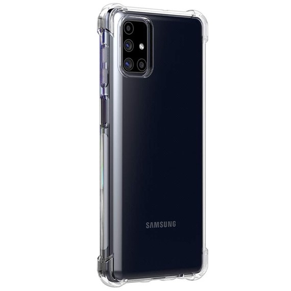 Microsonic Samsung Galaxy M51 Kılıf Shock Absorbing Şeffaf 2