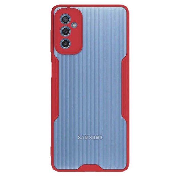 Microsonic Samsung Galaxy M52 Kılıf Paradise Glow Kırmızı 2