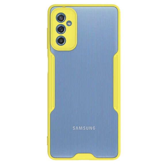 Microsonic Samsung Galaxy M52 Kılıf Paradise Glow Sarı 2