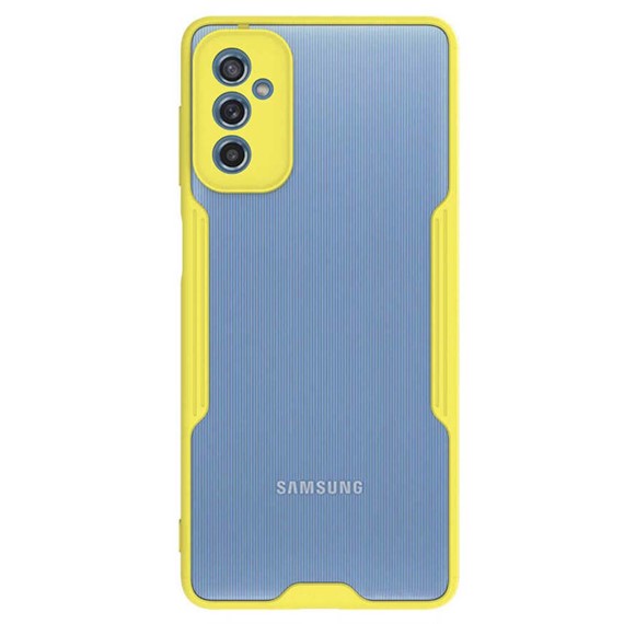 Microsonic Samsung Galaxy M52 Kılıf Paradise Glow Sarı 2