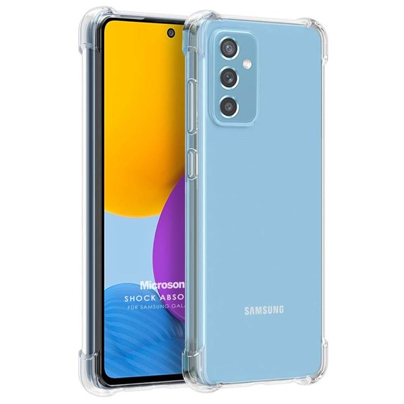 Microsonic Samsung Galaxy M52 Kılıf Shock Absorbing Şeffaf 1