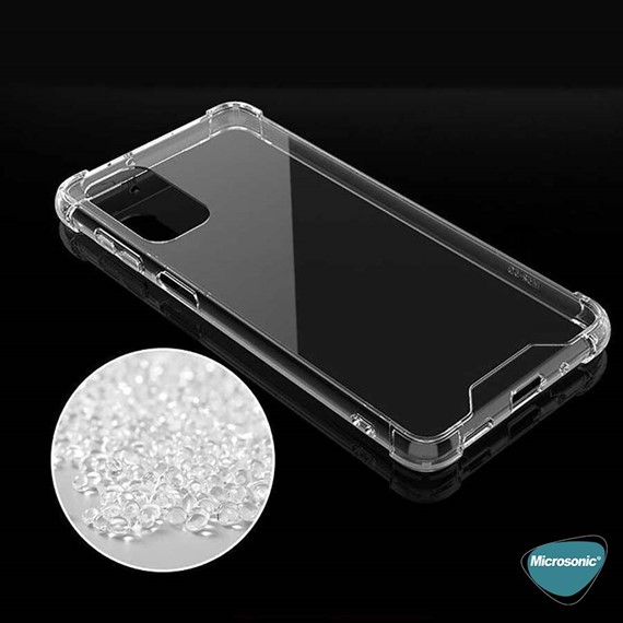 Microsonic Samsung Galaxy S23 FE Kılıf Shock Absorbing Şeffaf 4