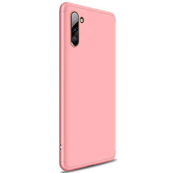 Microsonic Samsung Galaxy Note 10 Kılıf Double Dip 360 Protective Rose Gold 2