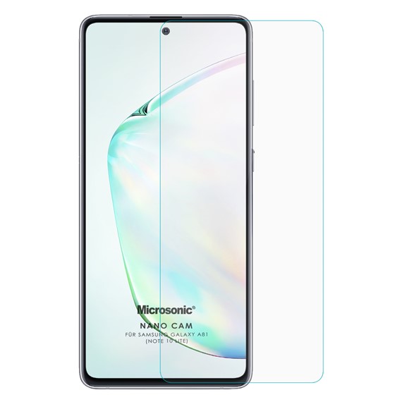 Microsonic Samsung Galaxy Note 10 Lite Nano Cam Ekran Koruyucu 2