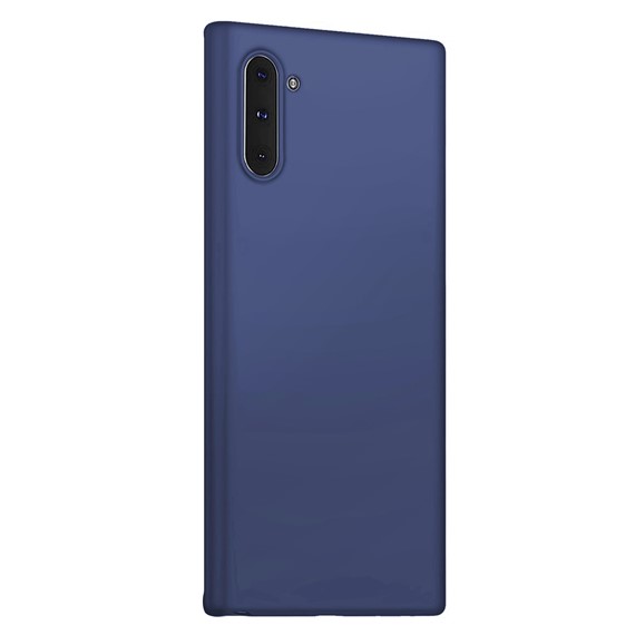 Microsonic Matte Silicone Samsung Galaxy Note 10 Kılıf Lacivert 2