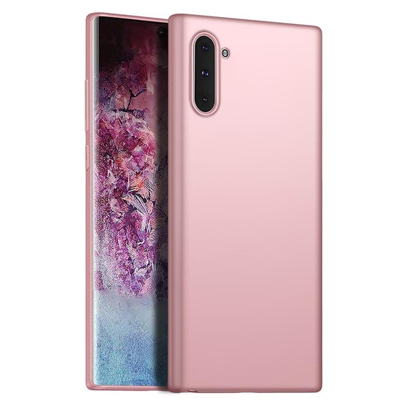 Microsonic Matte Silicone Samsung Galaxy Note 10 Kılıf Rose Gold 1