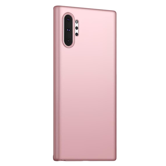 Microsonic Matte Silicone Samsung Galaxy Note 10 Plus Kılıf Rose Gold 2