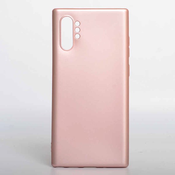 Microsonic Matte Silicone Samsung Galaxy Note 10 Plus Kılıf Rose Gold 3