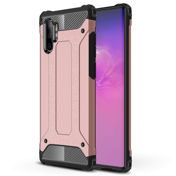 Microsonic Samsung Galaxy Note 10 Plus Kılıf Rugged Armor Rose Gold 1