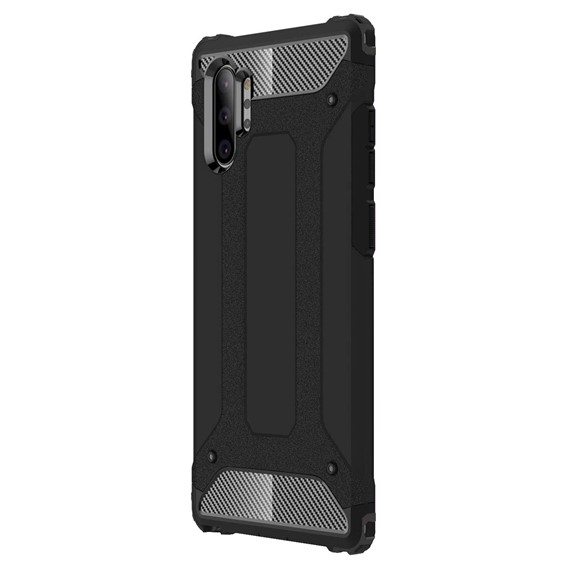 Microsonic Samsung Galaxy Note 10 Plus Kılıf Rugged Armor Siyah 2