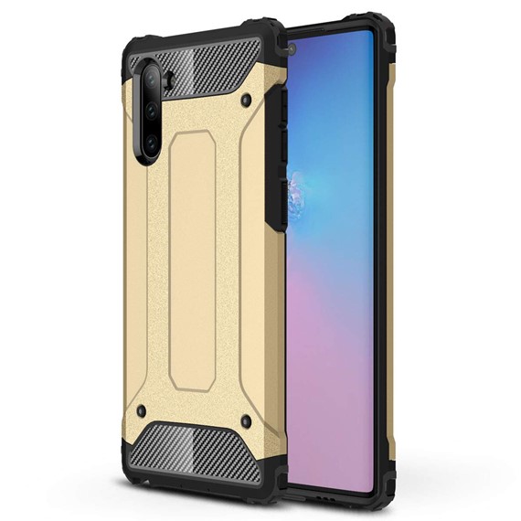 Microsonic Samsung Galaxy Note 10 Kılıf Rugged Armor Gold 1