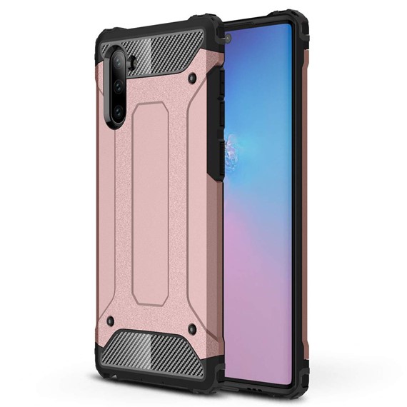 Microsonic Samsung Galaxy Note 10 Kılıf Rugged Armor Rose Gold 1