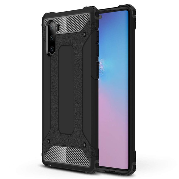 Microsonic Samsung Galaxy Note 10 Kılıf Rugged Armor Siyah 1