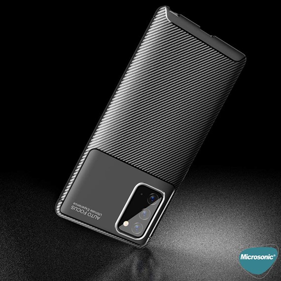 Microsonic Samsung Galaxy Note 20 Kılıf Legion Series Siyah 4