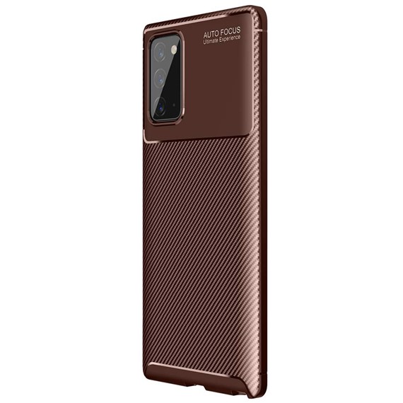Microsonic Samsung Galaxy Note 20 Kılıf Legion Series Kahverengi 2