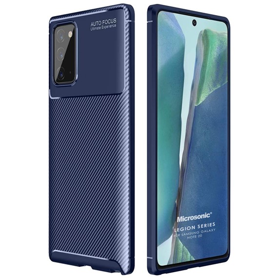 Microsonic Samsung Galaxy Note 20 Kılıf Legion Series Lacivert 1