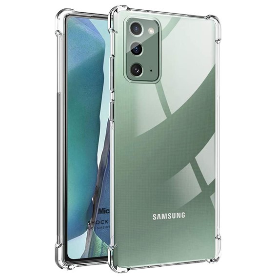 Microsonic Shock Absorbing Kılıf Samsung Galaxy Note 20 Şeffaf 1
