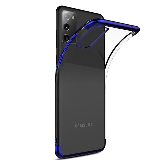 Microsonic Samsung Galaxy Note 20 Kılıf Skyfall Transparent Clear Mavi 2