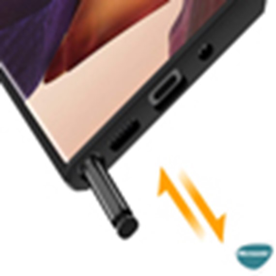 Microsonic Matte Silicone Samsung Galaxy Note 20 Ultra Kılıf Kırmızı 5
