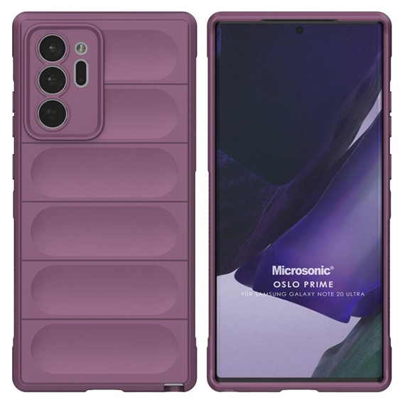 Microsonic Samsung Galaxy Note 20 Ultra Kılıf Oslo Prime Lila 1