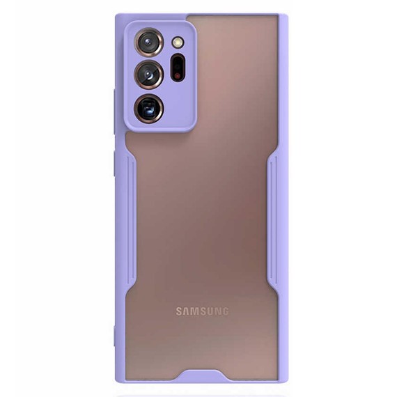Microsonic Samsung Galaxy Note 20 Ultra Kılıf Paradise Glow Lila 2